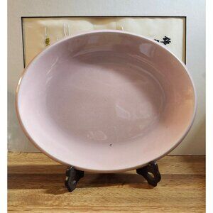 Homer Laughlin Epicure Dawn Pink MCM Vintage Platter 12" Oval
